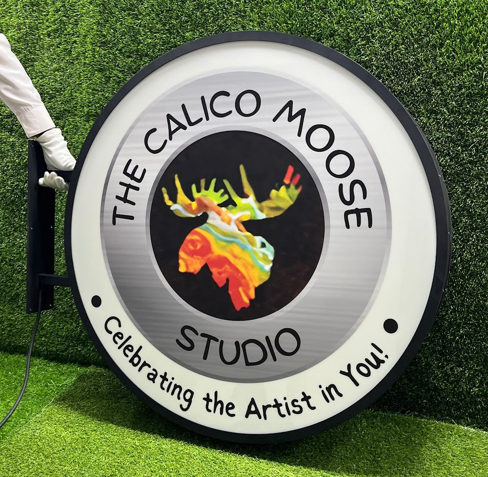 The calico Moose Studio