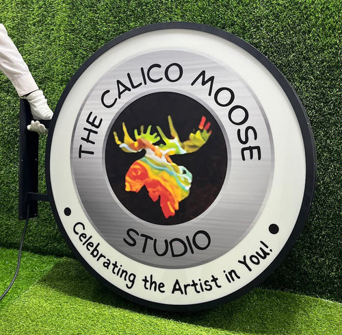 The calico Moose Studio