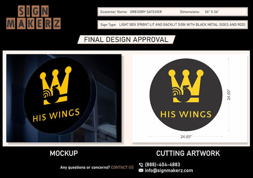 HIS WINGS