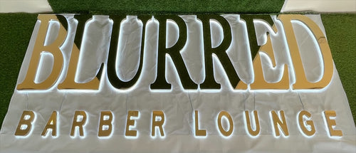 Blurred Barber Lounge