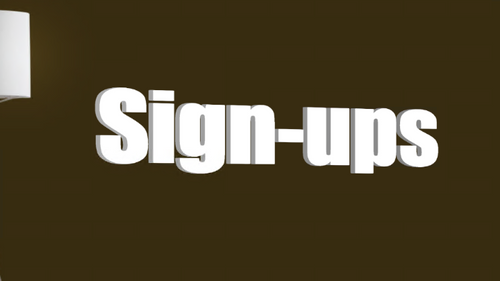 Sign Up