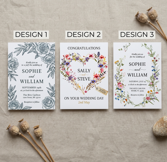 Custom Invitation cards