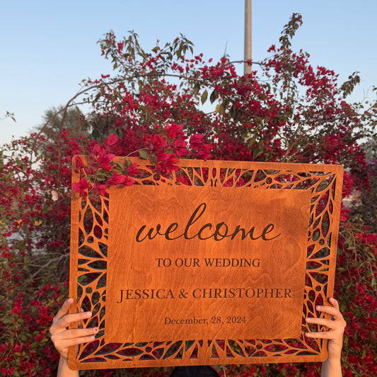 Rustic Welcome Signs to Add Charm to Your Wedding Day