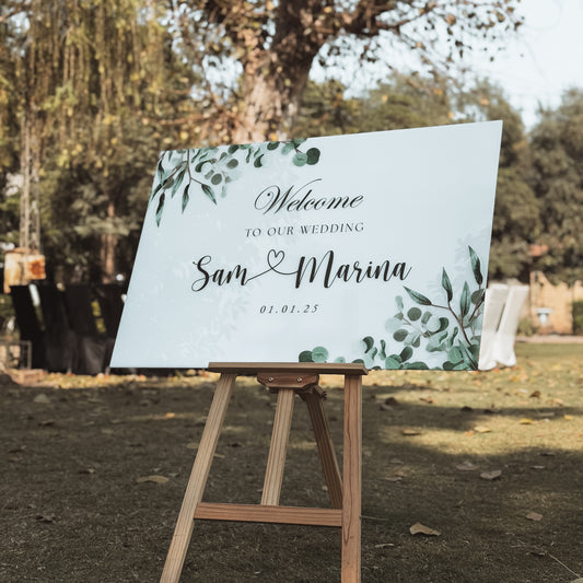 Personalized Welcome Signs for Your Dream Wedding