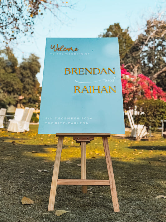 Unique Wedding Welcome Signs Made Just for You