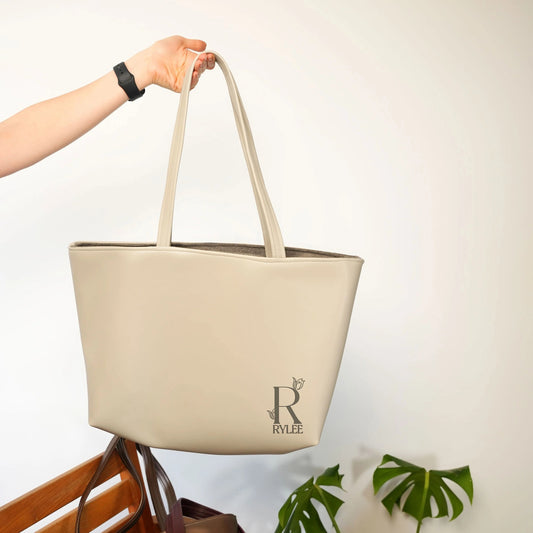 Personalized Leather Tote Box
