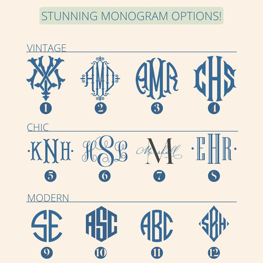 Custom Monogram Shower Curtains