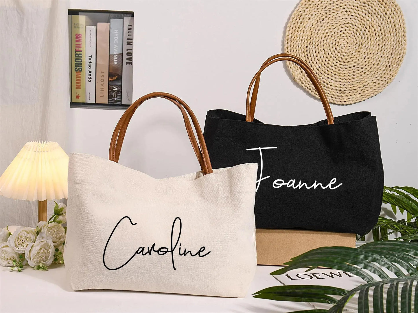 Custom Tote Bags for bridal shower