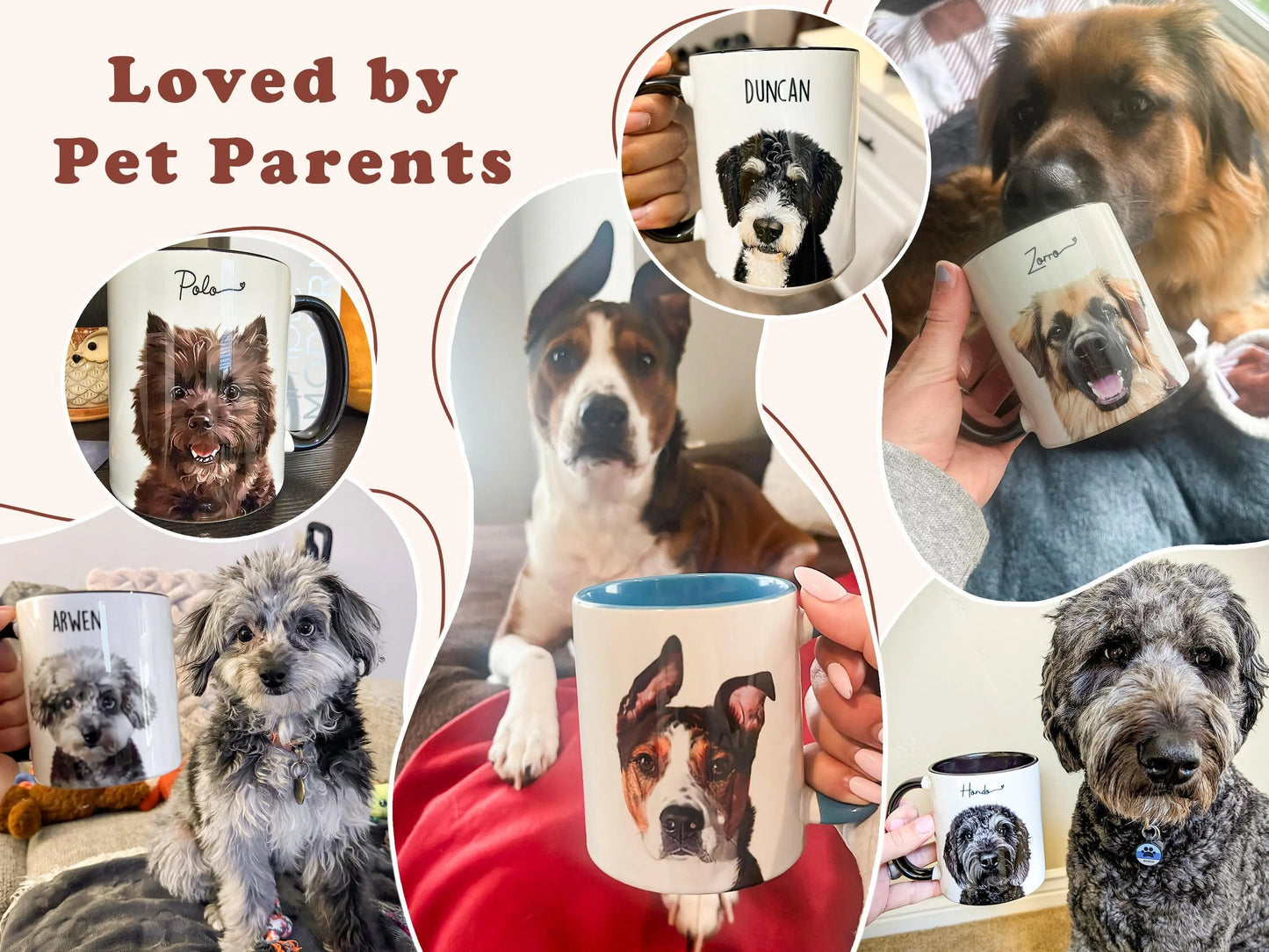Custom Pet Illustration Coffee Mug