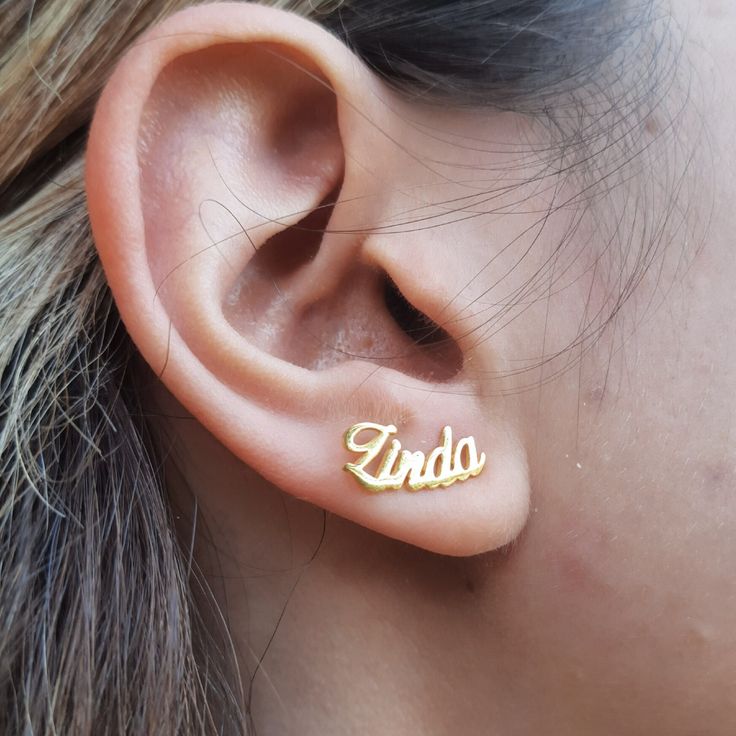 Personalized Name Earrings Crafted Just for You