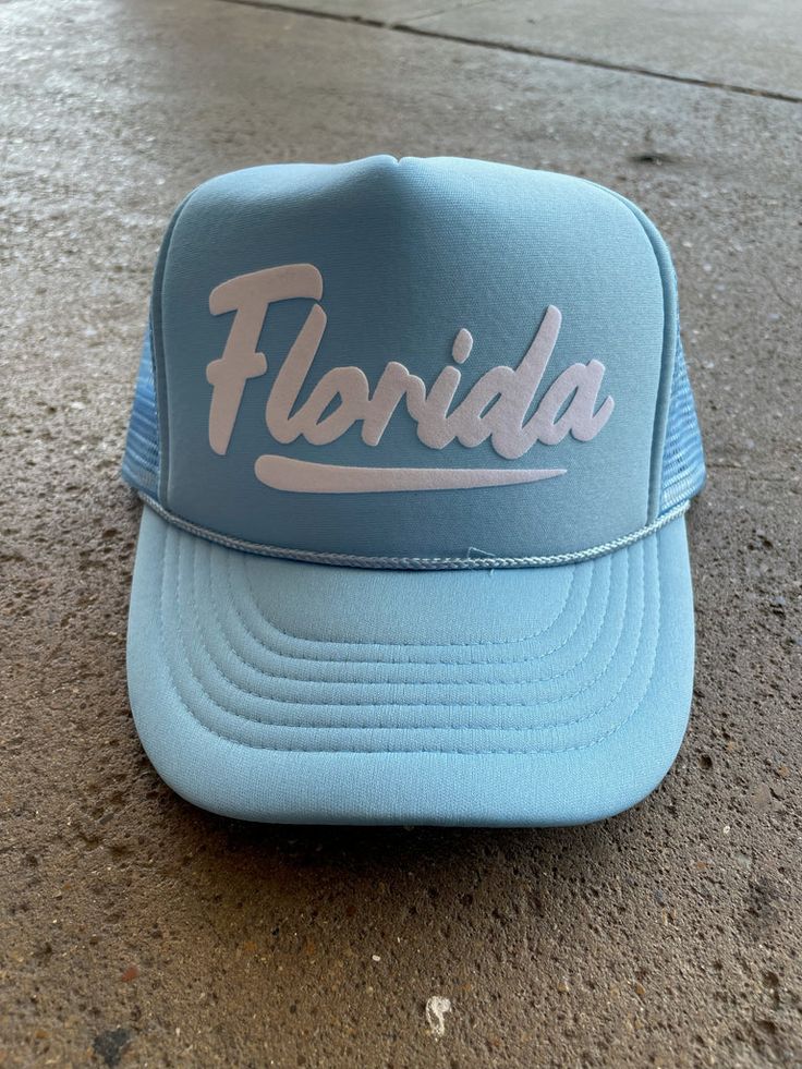 Custom Puff Print Trucker Hat