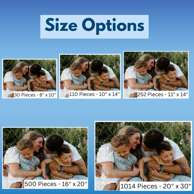 Custom Photo Puzzle | Personalized Jigsaw with Your Picture Gift
