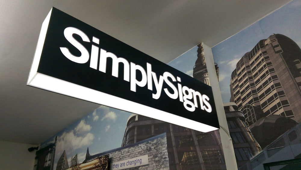 Wall Mounted Lightbox Signs