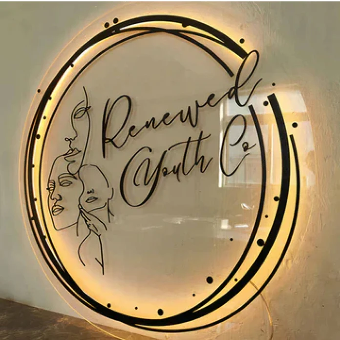 2D Letters w/ Lights