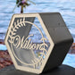 Personalized Wedding Wooden Box for Cards