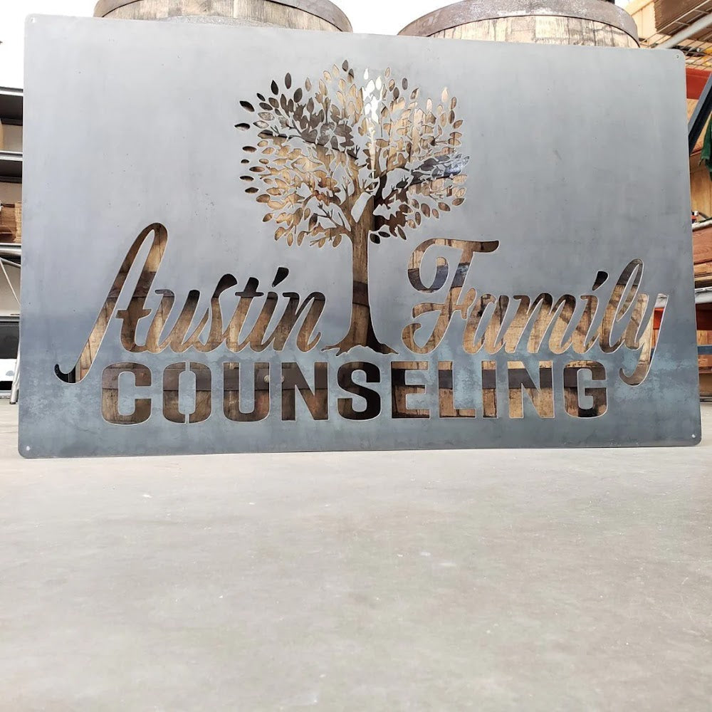 Metal Laser Cut Signs