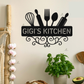 Custom Metal Kitchen Sign