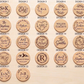 Personalized Wooden Ring Box with Clear Acrylic Top