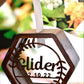 Personalized Wedding Wooden Box for Cards