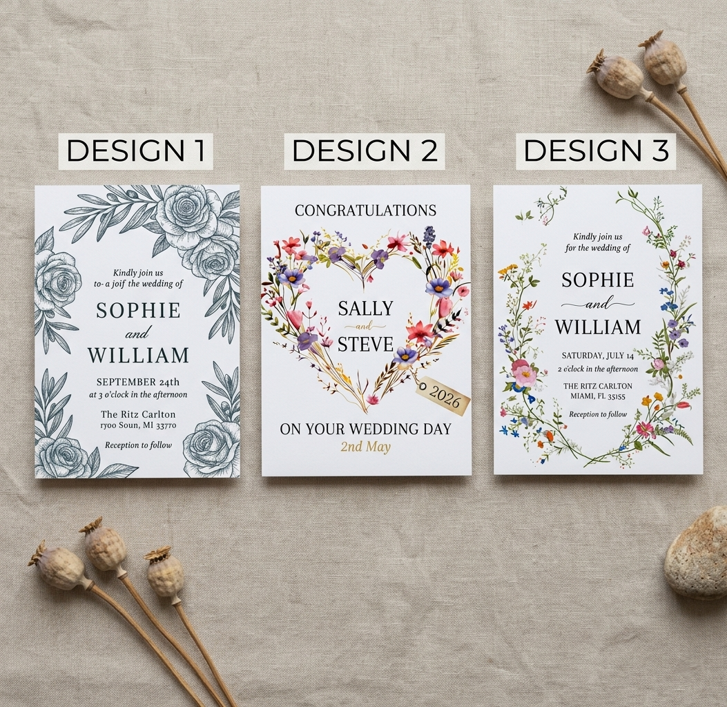 Custom Invitation cards