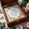 Custom Wooden Invitation Box