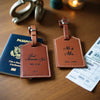 Personalized Wedding Luggage Tags