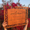 Rustic Welcome Signs to Add Charm to Your Wedding Day