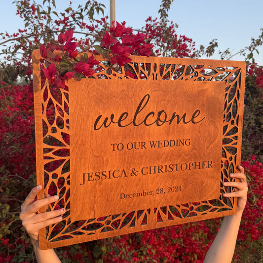 Rustic Welcome Signs to Add Charm to Your Wedding Day
