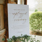 Custom Acrylic Wedding Sign