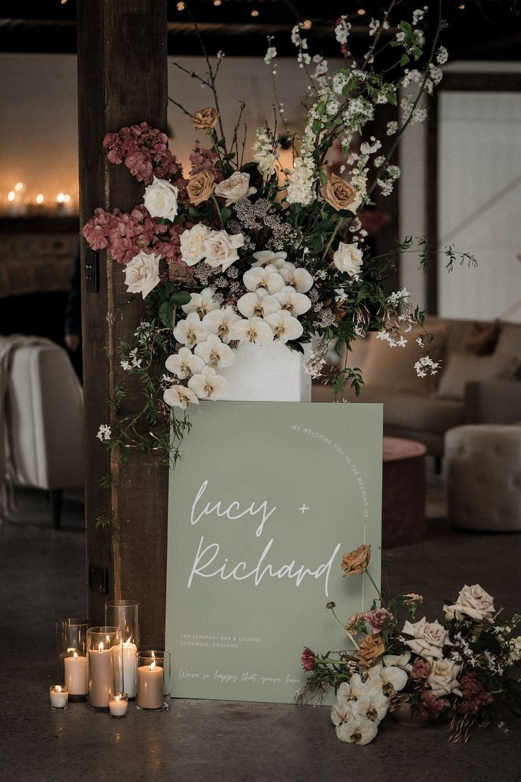 Custom Acrylic Wedding Sign