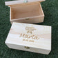 Personalized Engraved Wooden Keepsake Box