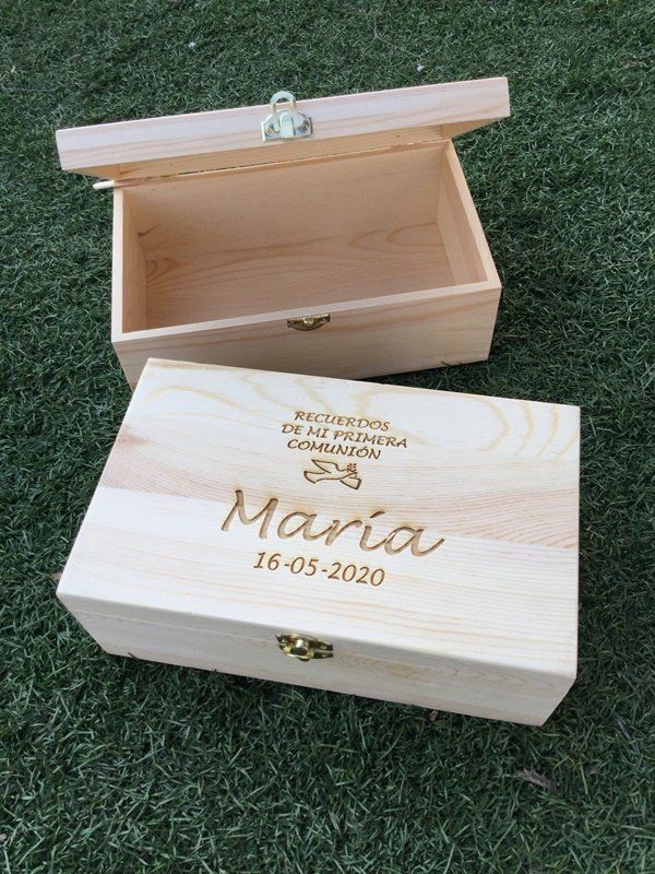 Personalized Engraved Wooden Keepsake Box