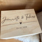 Personalized Engraved Wooden Keepsake Box