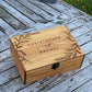 Personalized Engraved Wooden Keepsake Box
