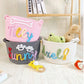 Personalized Pet Toy Basket  Custom Cotton Storage for Dog & Cat Toys