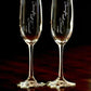 Engraved Bridesmaid Champagne Flutes