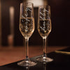 Engraved Bridesmaid Champagne Flutes