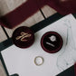 Custom Velvet Wedding Ring Box