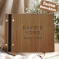 Personalized Wooden Wedding Guest Book
