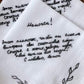 Custom Embroidered Wedding Handkerchief