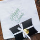 Custom Embroidered Wedding Handkerchief