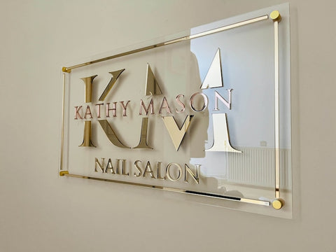 Custom Acrylic Plaque sign