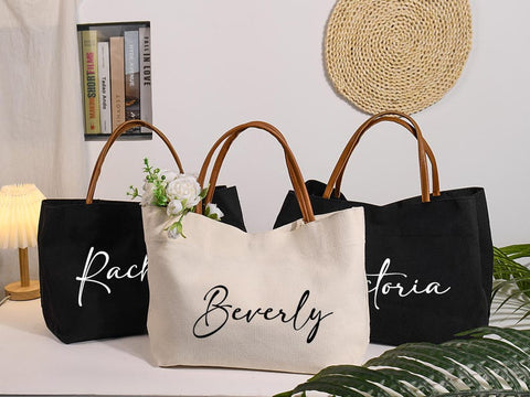 Custom Tote Bags for bridal shower