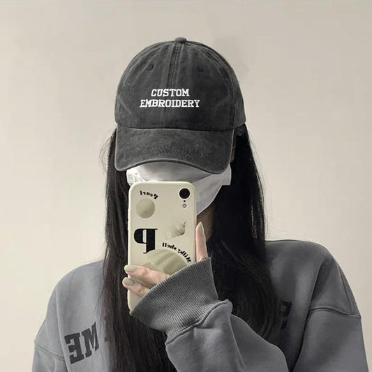 Custom Embroidered 3D Text Hat