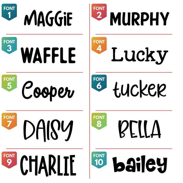 Personalized Engraved Dog Collar