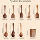 Custom Engraved Wooden Spoons Set
