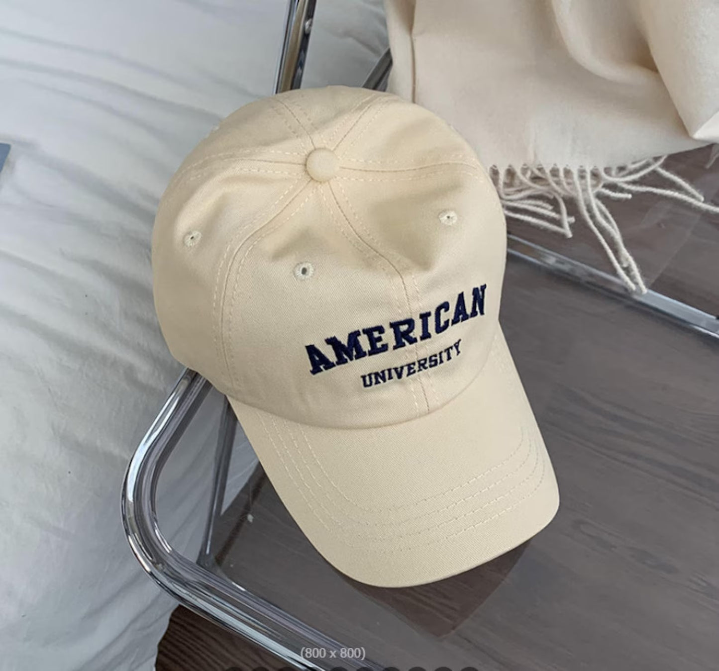 Custom Embroidered Baseball Hat with Your Text or Logo