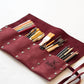 Personalized Leather Pencil Roll