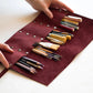 Personalized Leather Pencil Roll