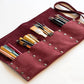 Personalized Leather Pencil Roll